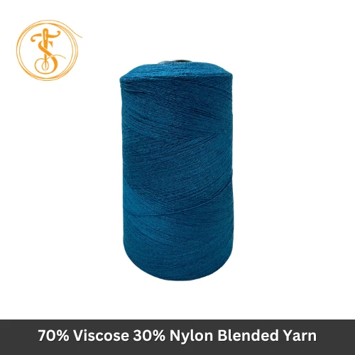 70% Viscose 30% Nylon Blended Yarn